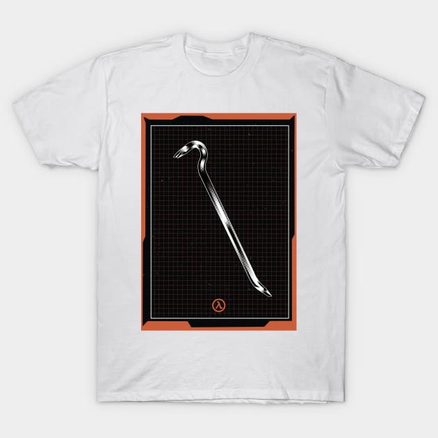 Half Life - Crowbar T-Shirt by Green Dreads